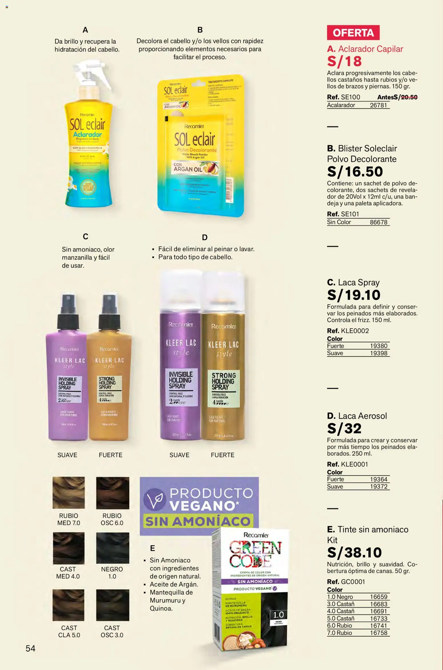 Catálogo Leonisa válido desde 23.10.2025 | Página: 54 | Productos: Mantequilla, Aceite, Crema, Polvo