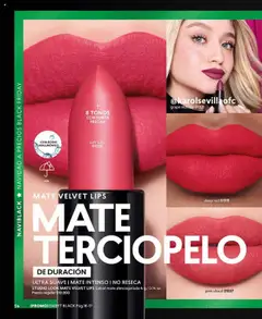 Catálogo CyZone Campaña 17 válido desde el 14.10.2025 | Página: 54 | Productos: Mousse, Mate, Labial