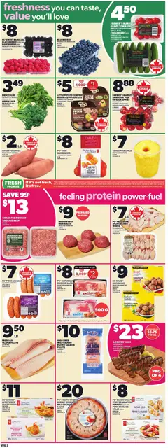 Preview of Independent Grocer flyer - AB from shop Independent Grocer valid from 12.02.2026 | Page: 5 | Products: Beef, Pineapple, Potatoes, Tomatoes