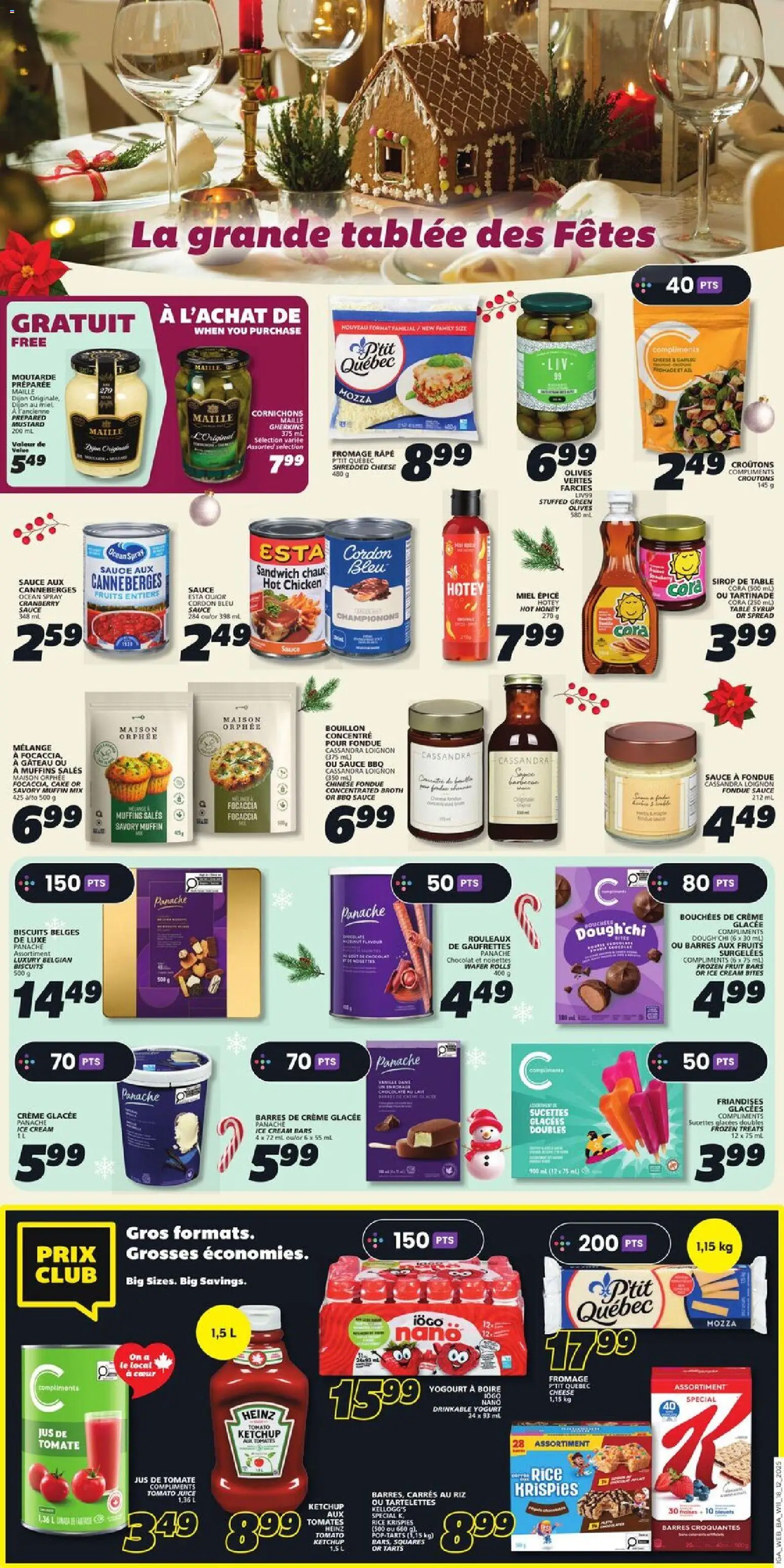 IGA flyer valid from 18.12.2025 | Page: 15 | Products: Ice cream, Table, Yogurt, Chocolate