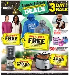 Preview of Meijer weekly ads valid from 27.11.2025