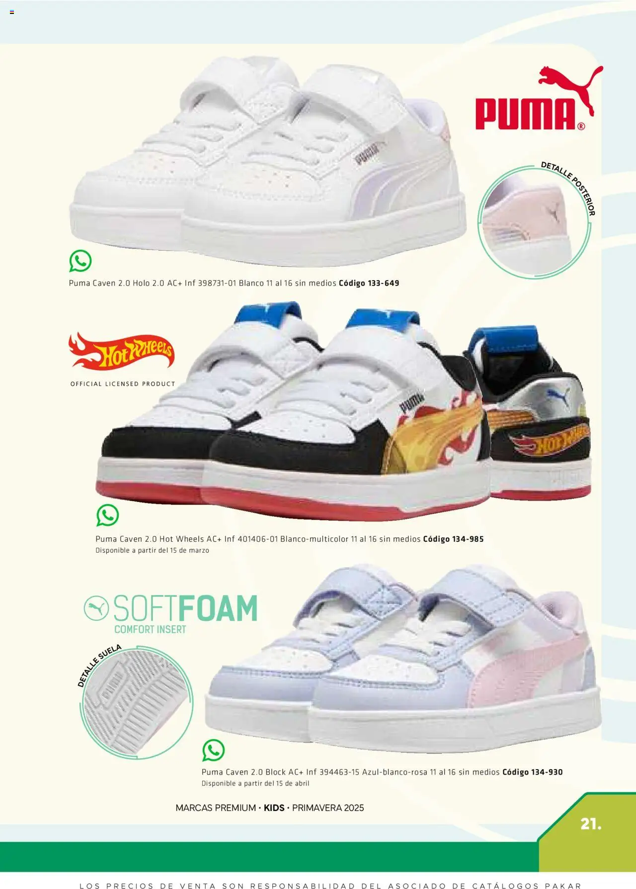 Nuevas ofertas de SC Pakar válidas en toda la República Mexicana desde el 28.02.2025. ¡Encuentra las mejores ofertas en SC Pakar catálogo Premium - Kids! | Página: 21