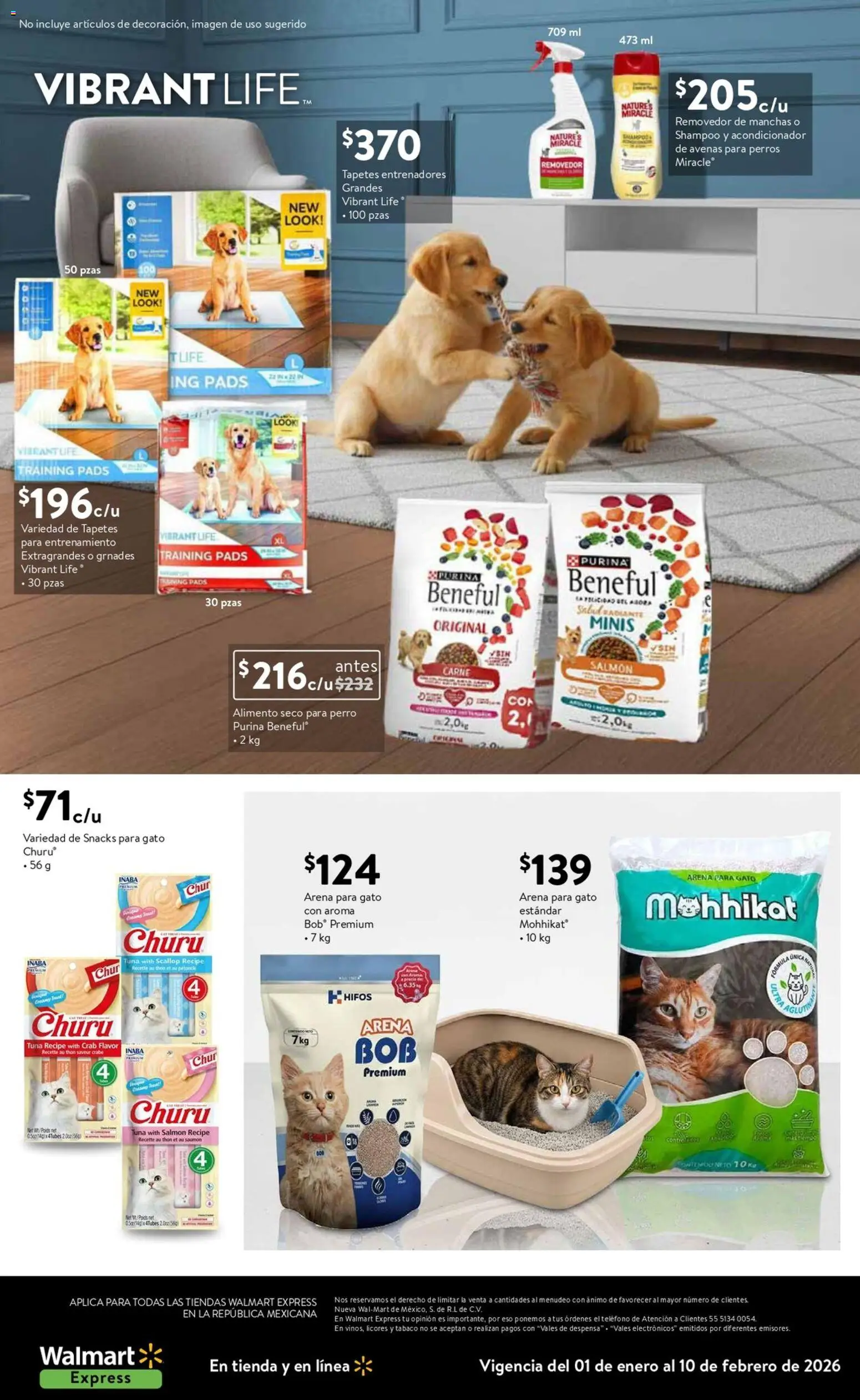 Nuevas ofertas de Walmart Express válidas en toda la República Mexicana desde el 01.01.2026. ¡Encuentra las mejores ofertas en Walmart Express folleto! | Página: 19 | Productos: Teléfono, Acondicionador