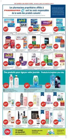 Preview of Pharmaprix weekly flyer / circulaire from shop Pharmaprix valid from 03.04.2026 | Page: 4