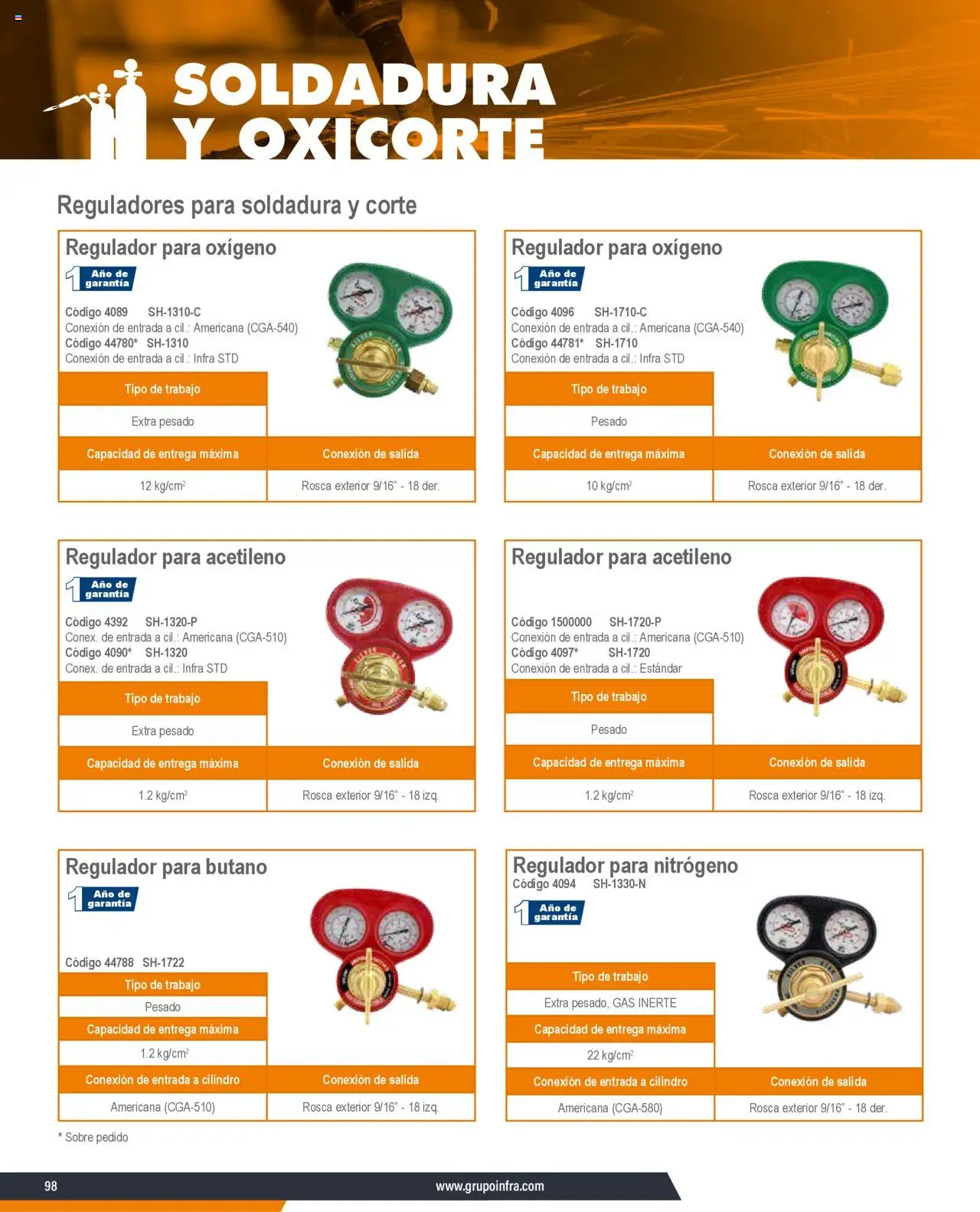 Nuevas ofertas de Infra válidas en toda la República Mexicana desde el 07.01.2025. ¡Encuentra las mejores ofertas en Infra catálogo Equipos de soldadura y oxicorte! | Página: 6 | Productos: Sobre