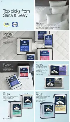JCPenney Semi-Annual Home Sale - valid from 14.07.2025 | Page: 19 | Products: Bed, Pillow, Pads, Mattress Pad