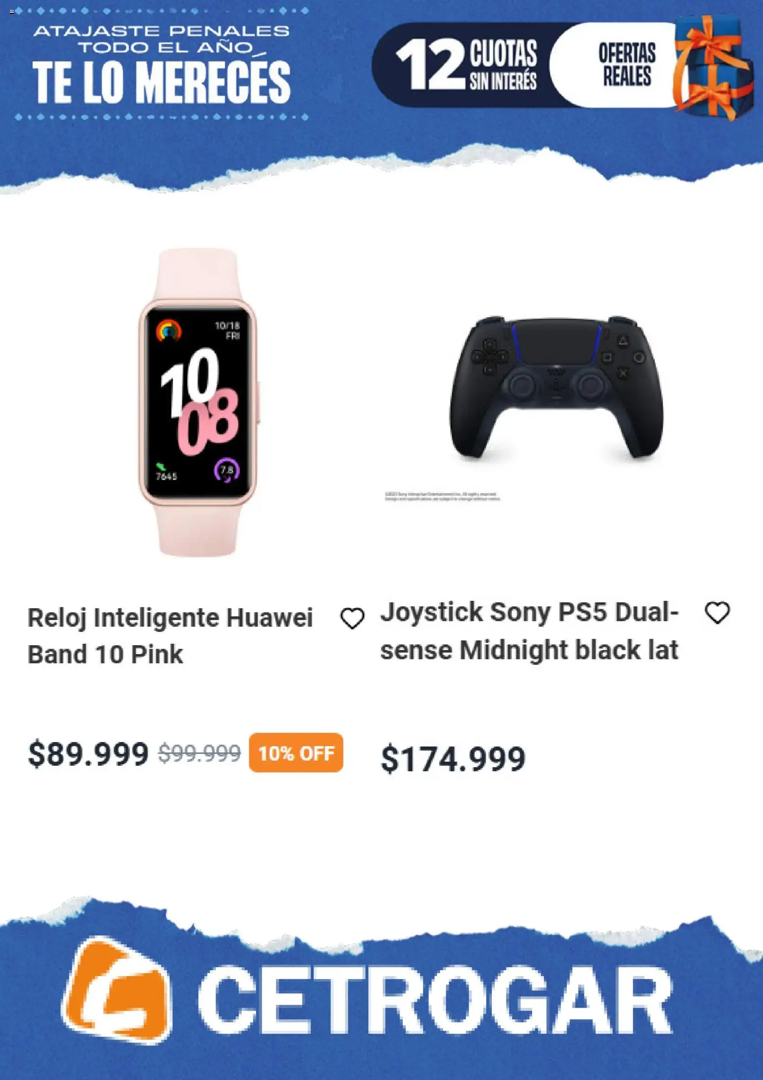Cetrogar catálogo │ válido desde el 02.12.2025 | Página: 3 | Productos: Reloj, Té, Joystick