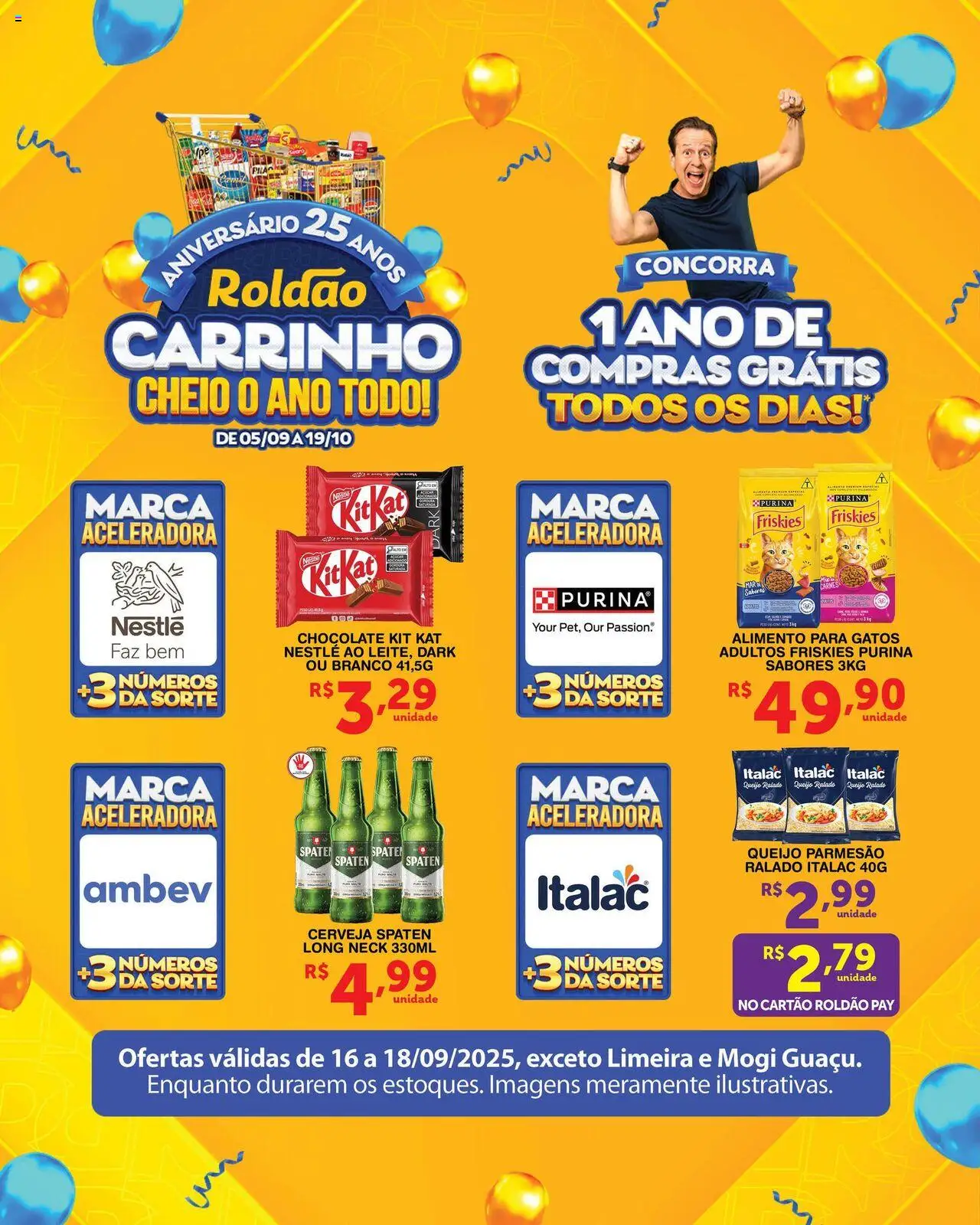 Roldão Folheto - válido de 16.09.2025 | Página: 2 | Produtos: Queijo, Queijo ralado, Kit Kat, Queijo parmesão
