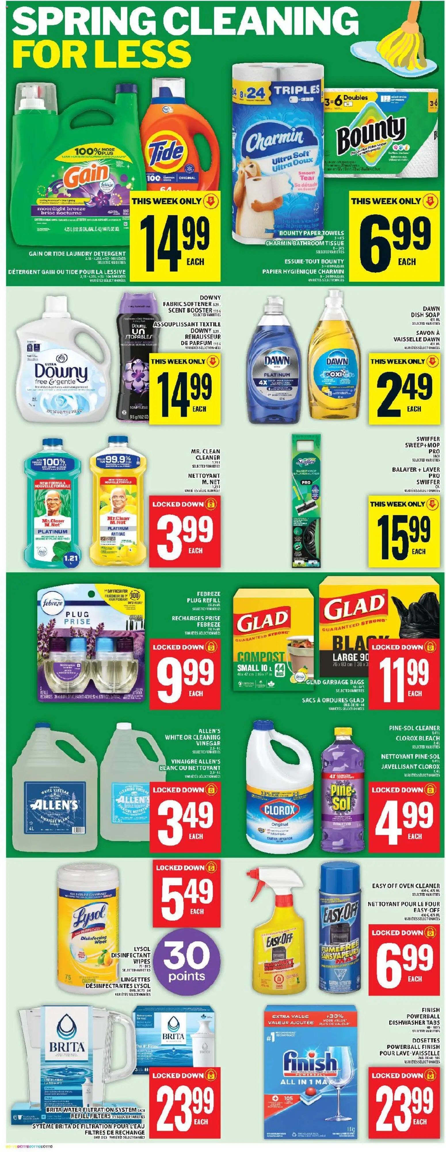 Food Basics flyer valid from 19.03.2026 | Page: 12 | Products: Oven, Dishwasher, Soap, Detergent