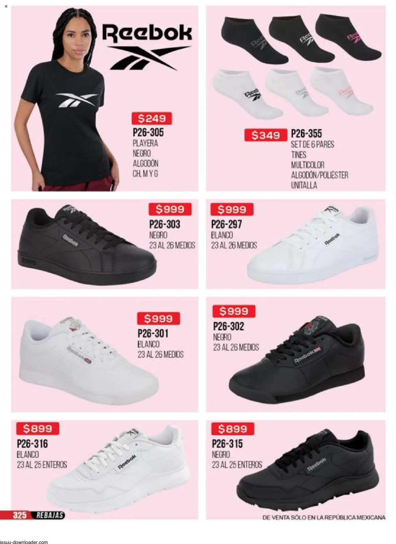 Nuevas ofertas de Cklass válidas en toda la República Mexicana desde el 31.10.2025. ¡Encuentra las mejores ofertas en Cklass catálogo Súper Rebajas Calzado! | Página: 326