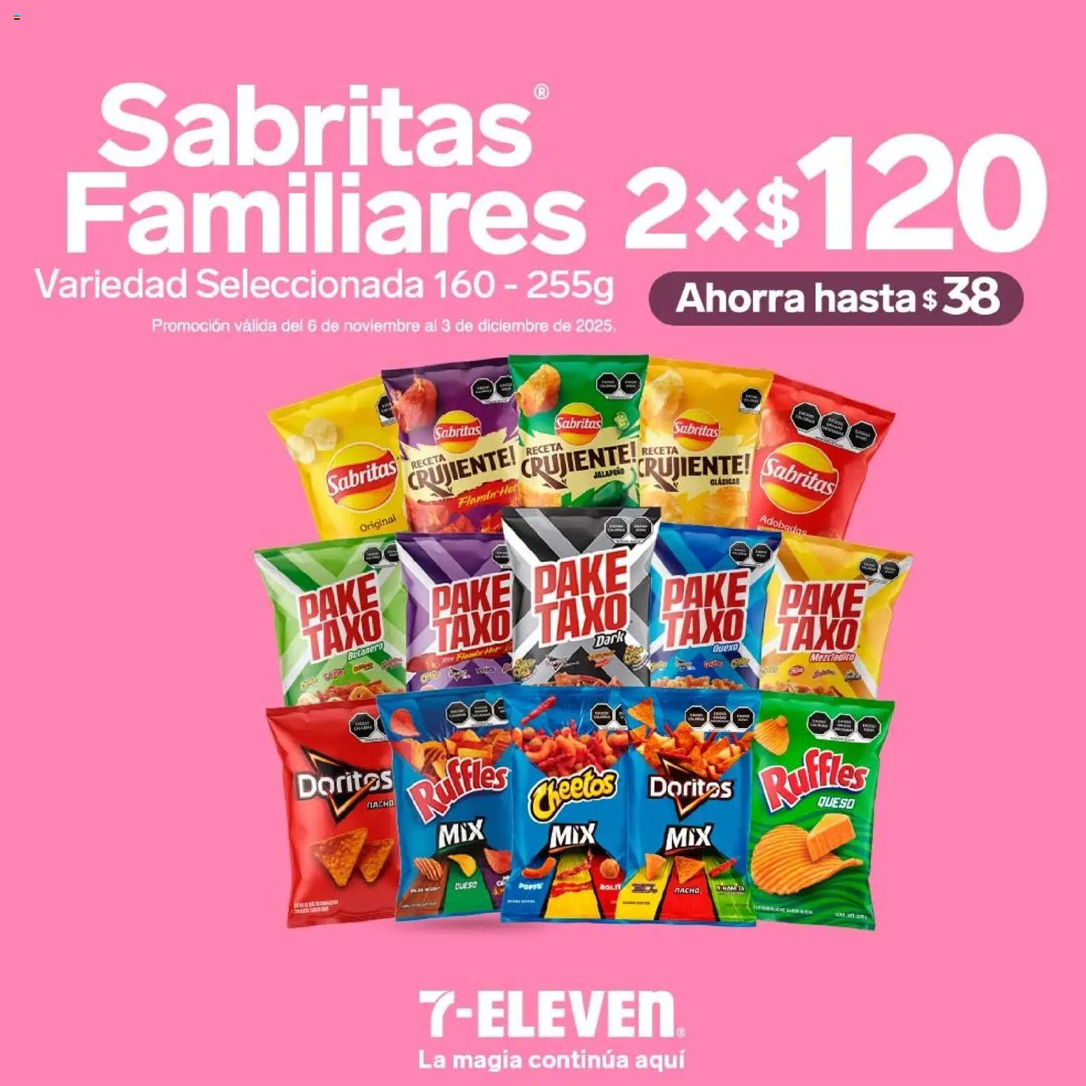 Nuevas ofertas de 7-Eleven válidas en toda la República Mexicana desde el 06.11.2025. ¡Encuentra las mejores ofertas en 7-Eleven folleto! | Página: 8 | Productos: Queso