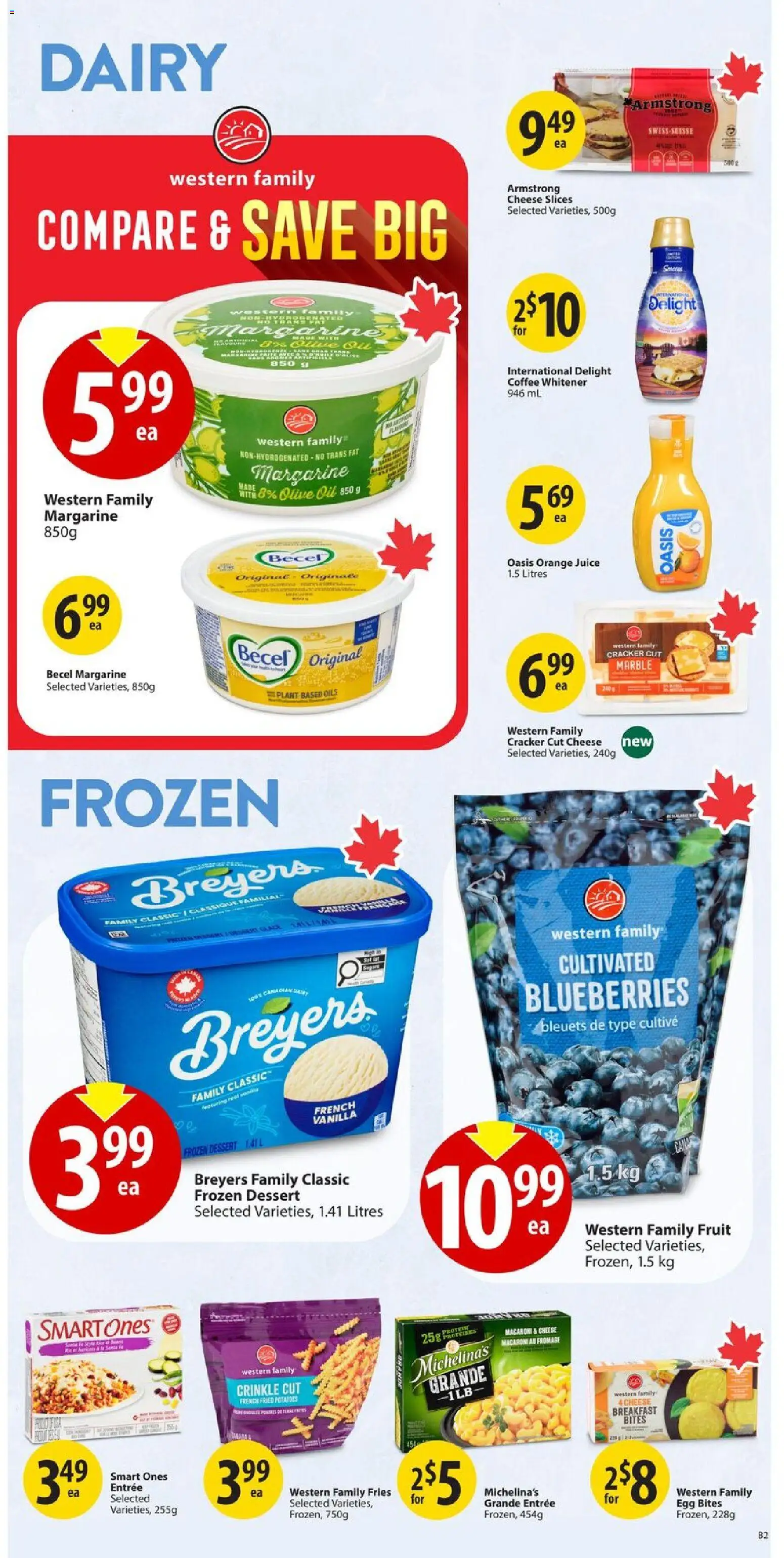 Save on foods flyer valid from 23.10.2025 | Page: 19 | Products: Potatoes, Cheese, Oil, Coffee