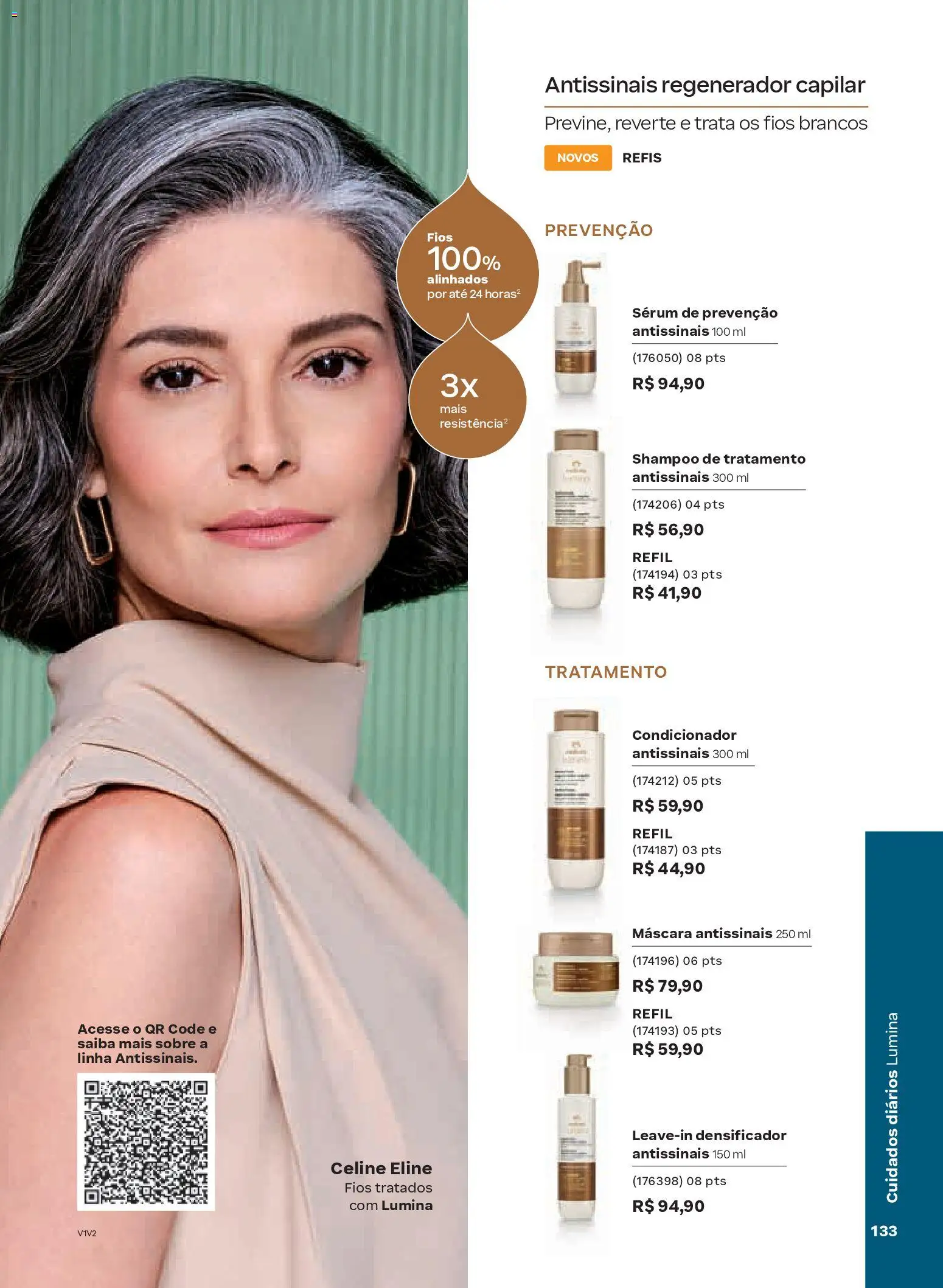 Natura Folheto - válido de 04.02.2026 | Página: 133 | Produtos: Shampoo, Condicionador, Sérum