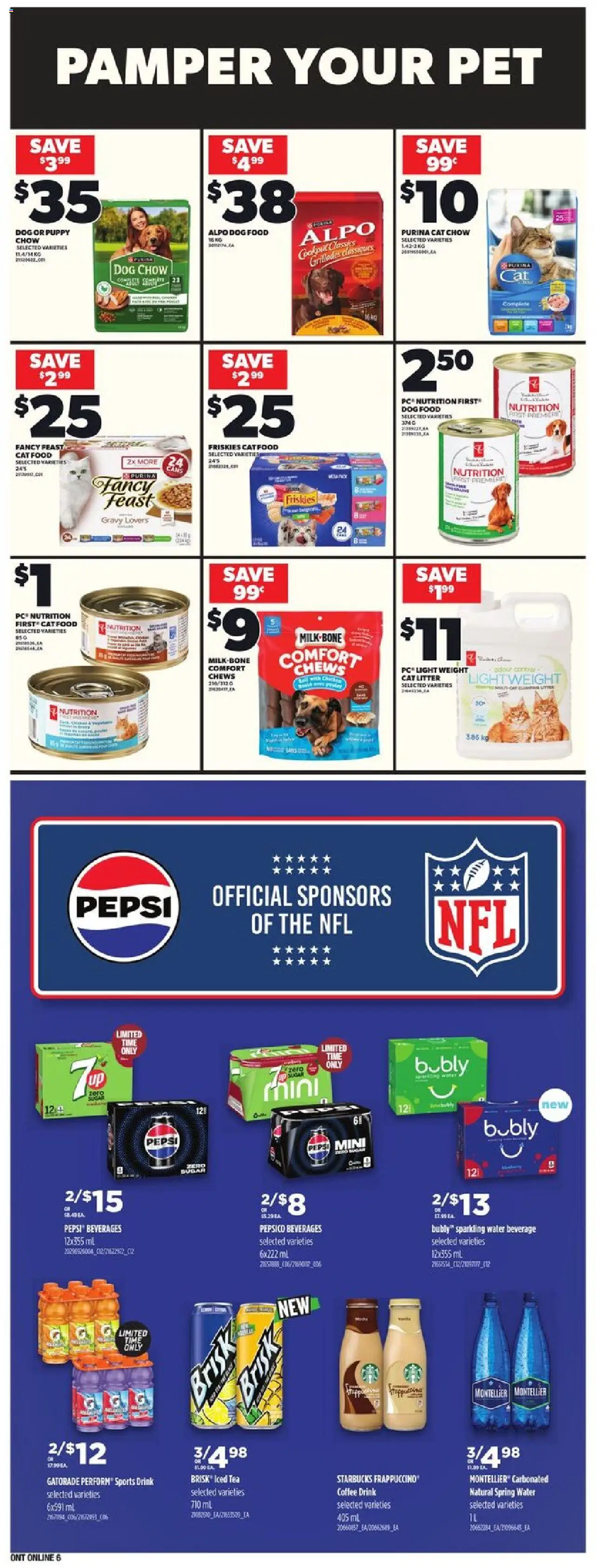 Loblaws flyer valid from 11.09.2025 | Page: 19 | Products: Tea, Coffee