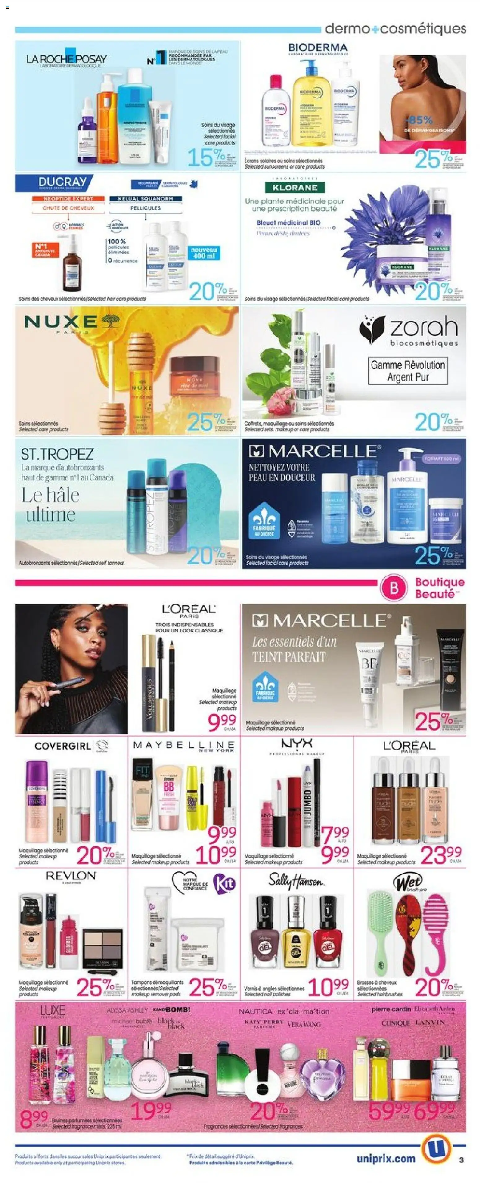 Uniprix flyer valid from 18.12.2025 | Page: 5 | Products: Fish, Fragrance, Makeup remover