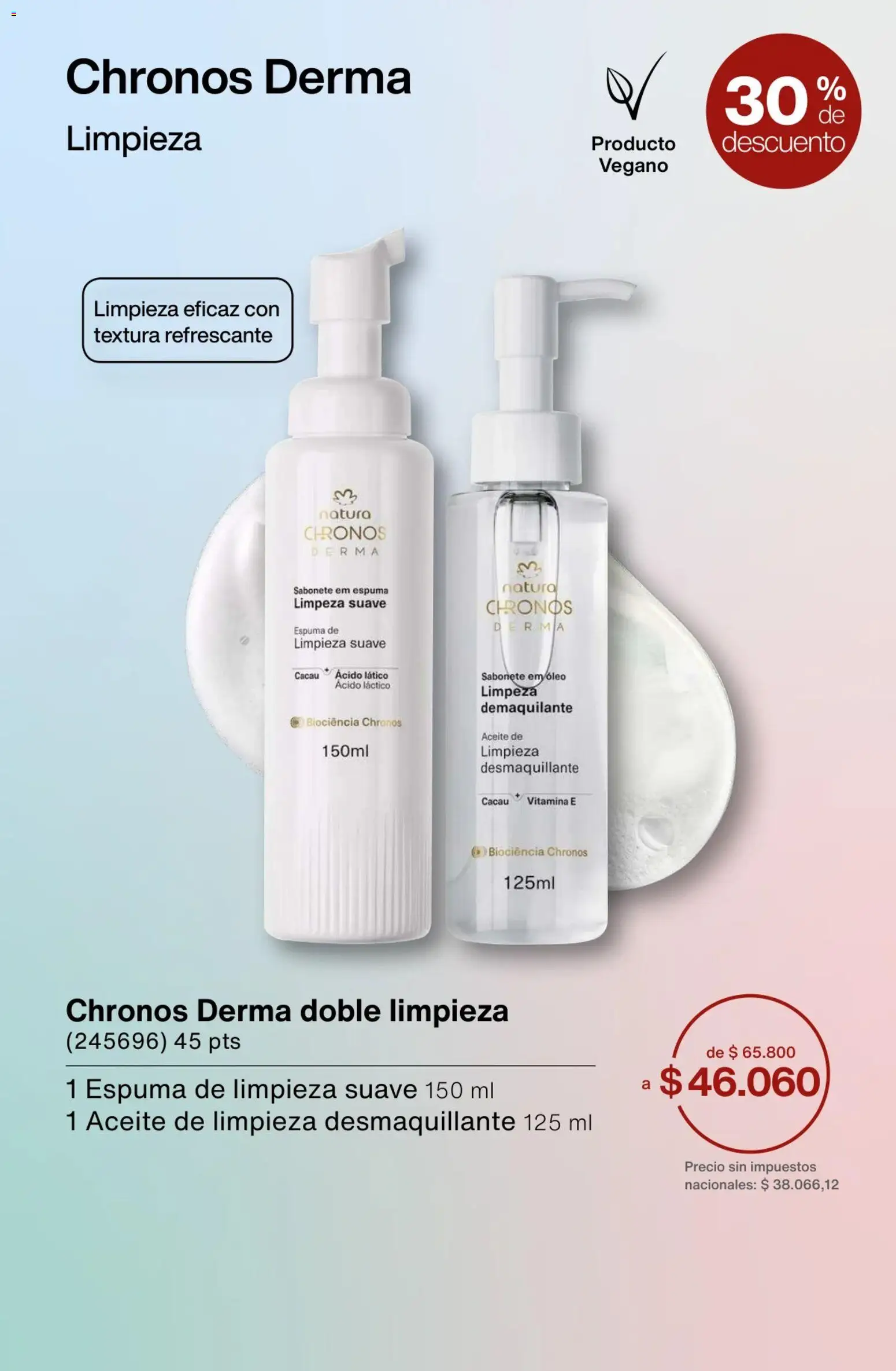 Catálogo Natura Ciclo 3 │ válido desde el 09.02.2026 | Página: 9 | Productos: Aceite, Desmaquillante, Espuma