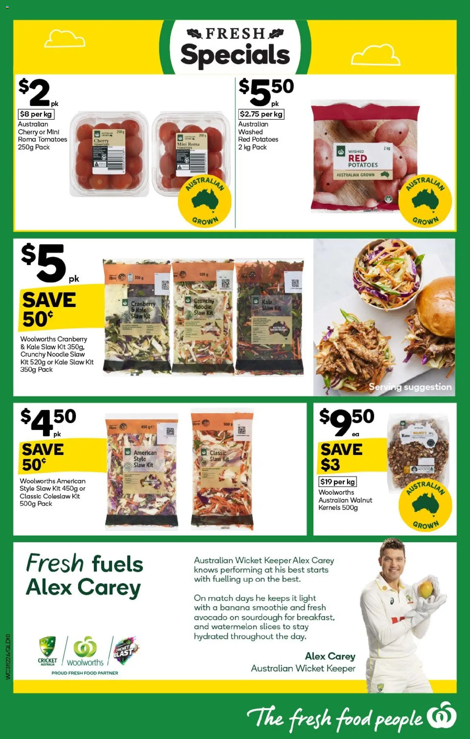 Woolworths catalogue - valid from 31.12.2025 | Page: 10 | Products: Light, Tomatoes, Avocado, Potatoes