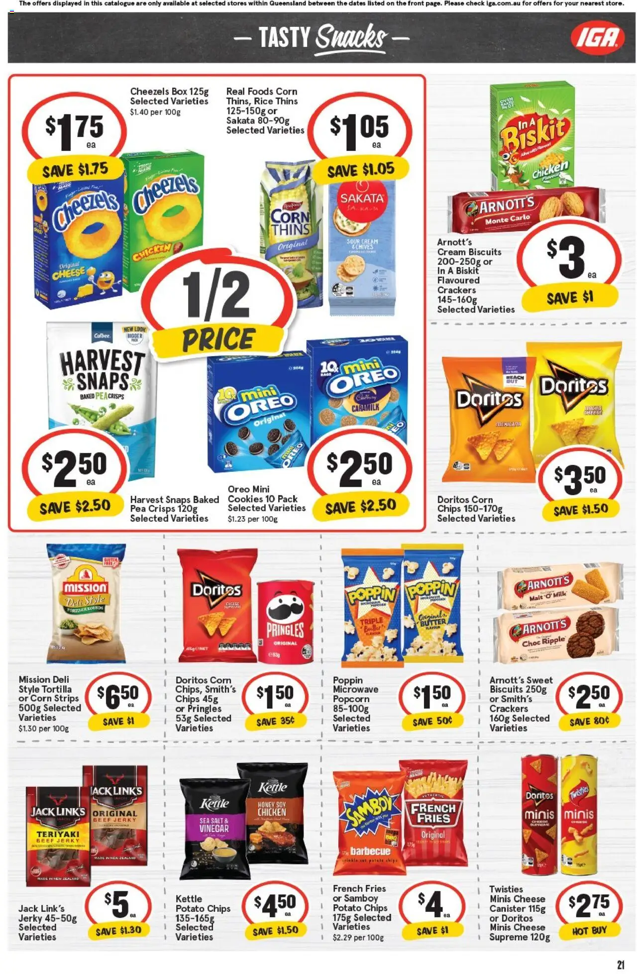 IGA catalogue - valid from 22.10.2025 | Page: 20 | Products: Cheese, Beef, Salt, Vinegar
