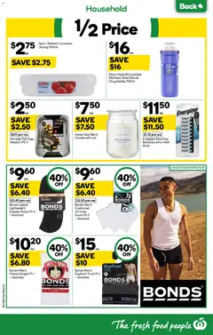 Preview of Woolworths catalogue  - valid from 08.04.2026 | Page: 34 | Products: Decor, Singlet, Socks, Batteries