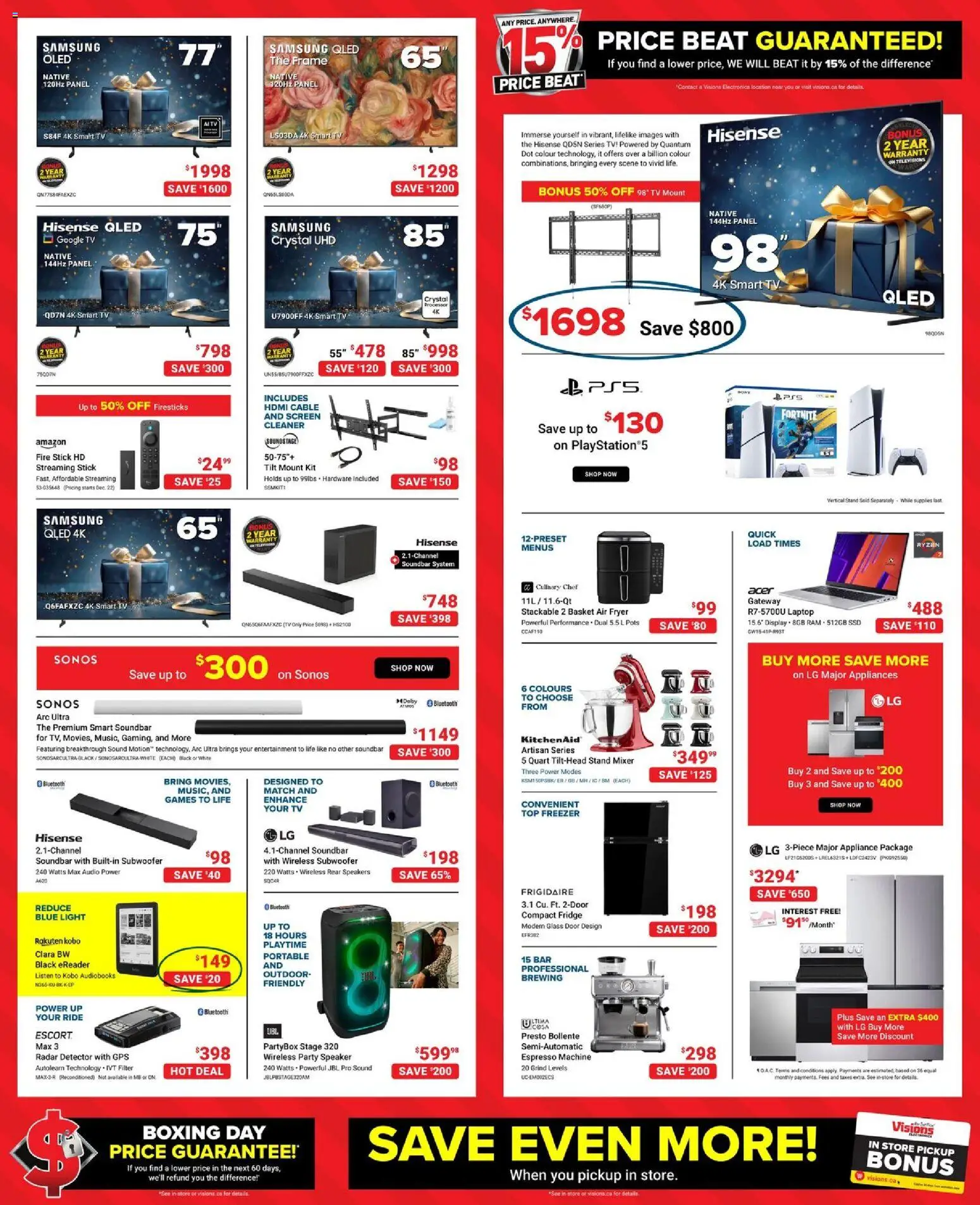 Visions flyer valid from 19.12.2025 | Page: 2 | Products: Cable, Speaker, Fryer, Basket