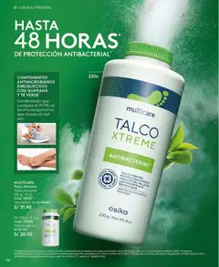 Vista previa de folleto Ésika - Campaña 1 de la Ésika válido desde 18.12.2025 | Página: 140 | Productos: Desodorante, Antitranspirante, Té