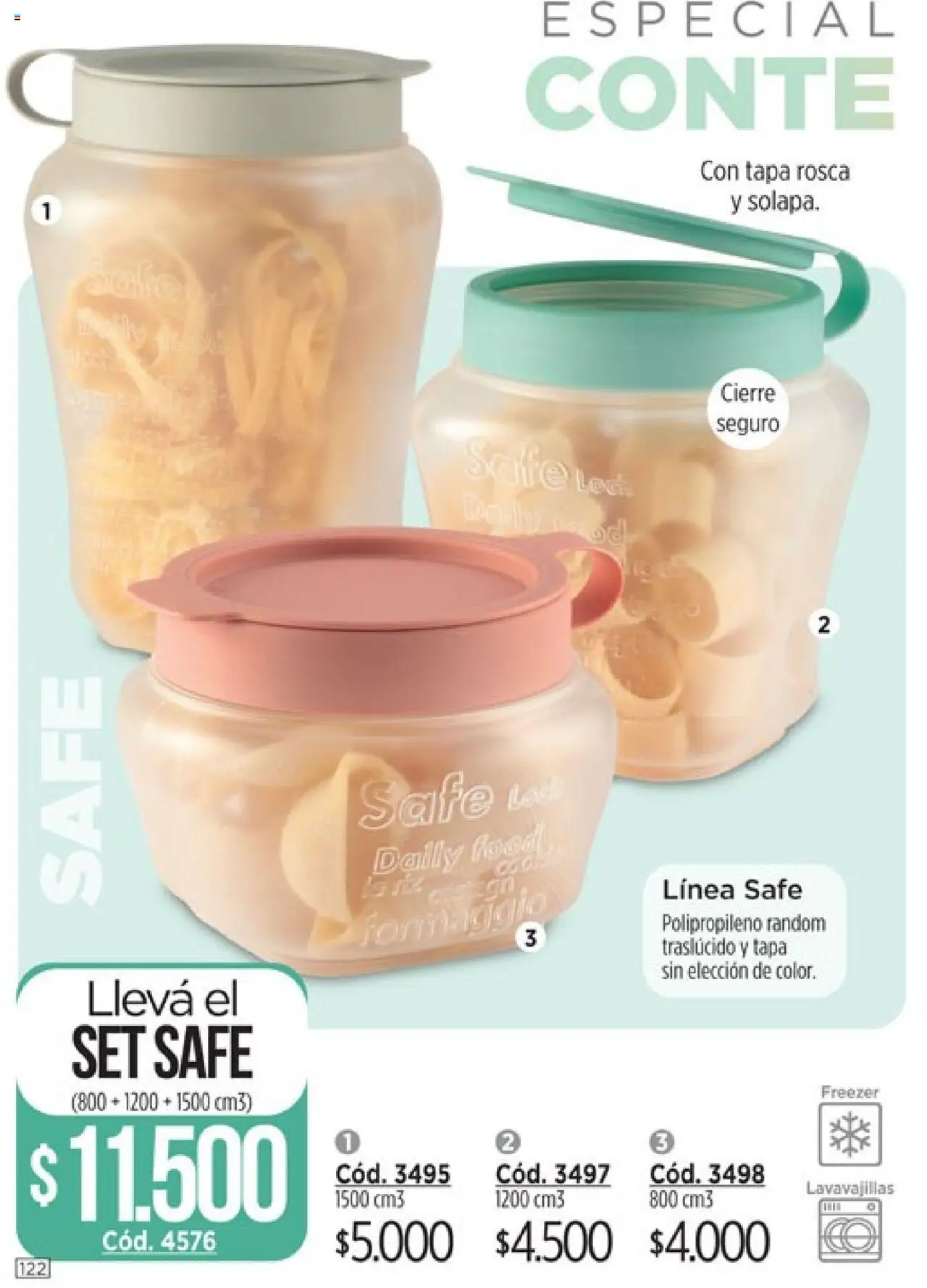 Catálogo Amodil Campaña 11 │ válido desde el 13.06.2025 | Página: 122 | Productos: Lavavajillas, Leche, Freezer