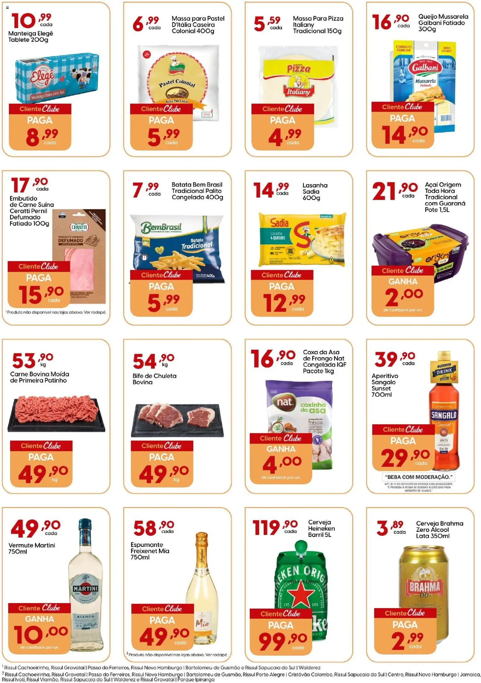 Rissul Folheto - válido de 26.02.2026 | Página: 3 | Produtos: Espumante, Pernil, Manteiga, Queijo