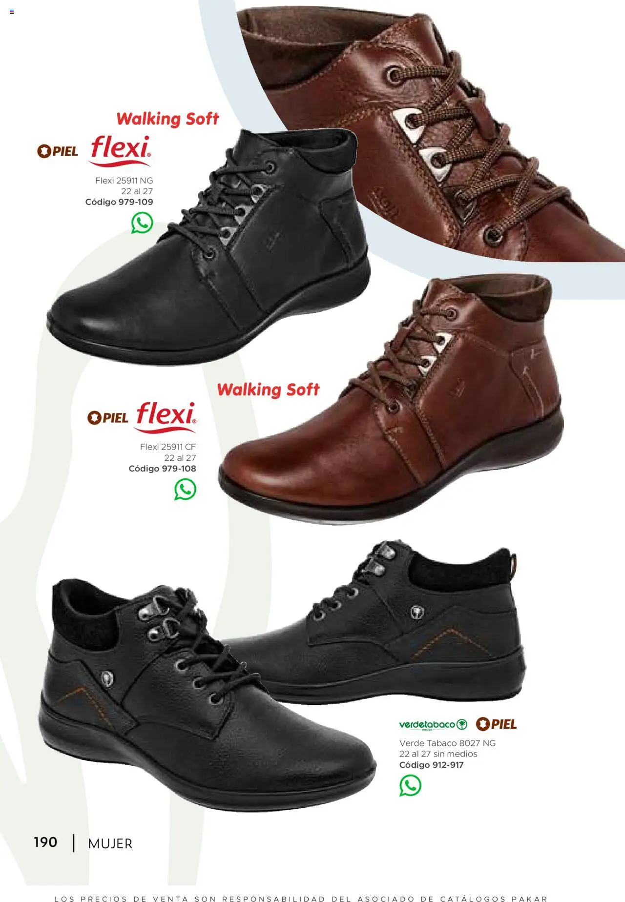 Nuevas ofertas de SC Pakar válidas en toda la República Mexicana desde el 24.07.2025. ¡Encuentra las mejores ofertas en SC Pakar Catálogo Mujer otoño / invierno! | Página: 190