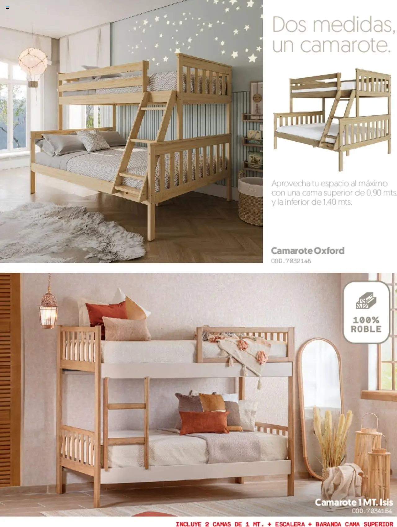 Muebles jamar revista - valida desde el 08.03.2025 | Página: 22 | Productos: Cama, Escalera
