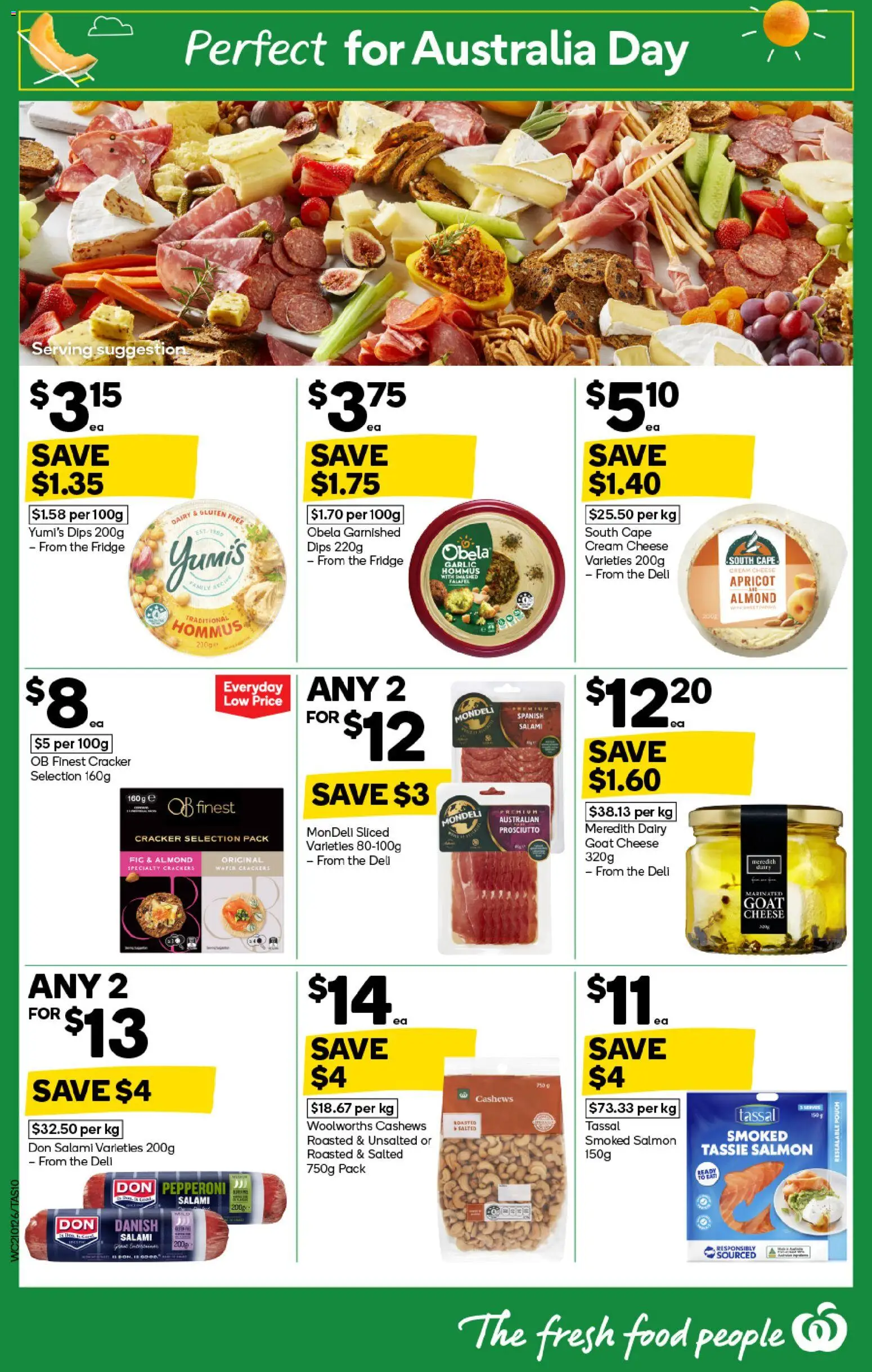 Woolworths catalogue - valid from 21.01.2026 | Page: 10 | Products: Dairy, Cream, Salmon, Fridge