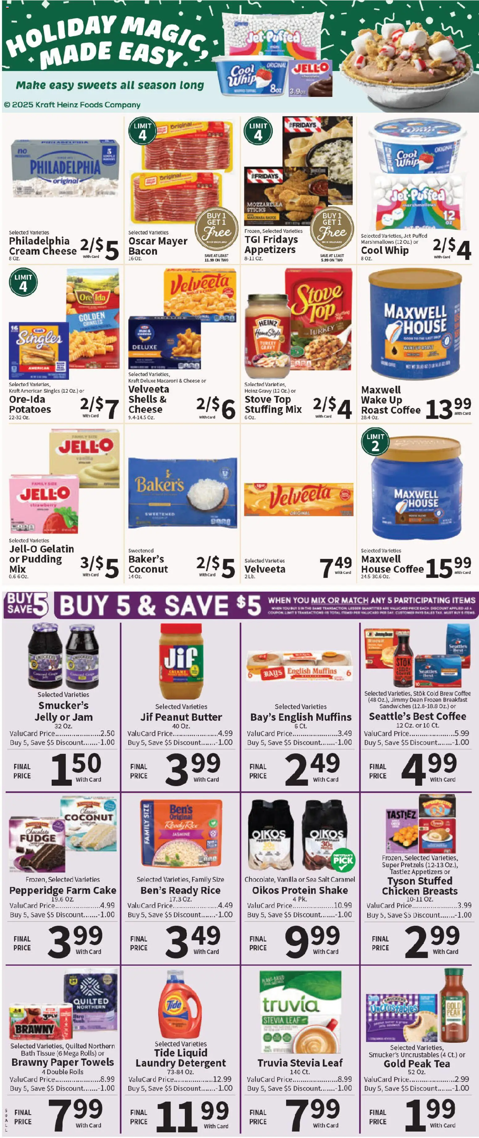 Food City Weekly Ad - valid from 17.12.2025 | Page: 8 | Products: Rice, Tea, Detergent, Salt