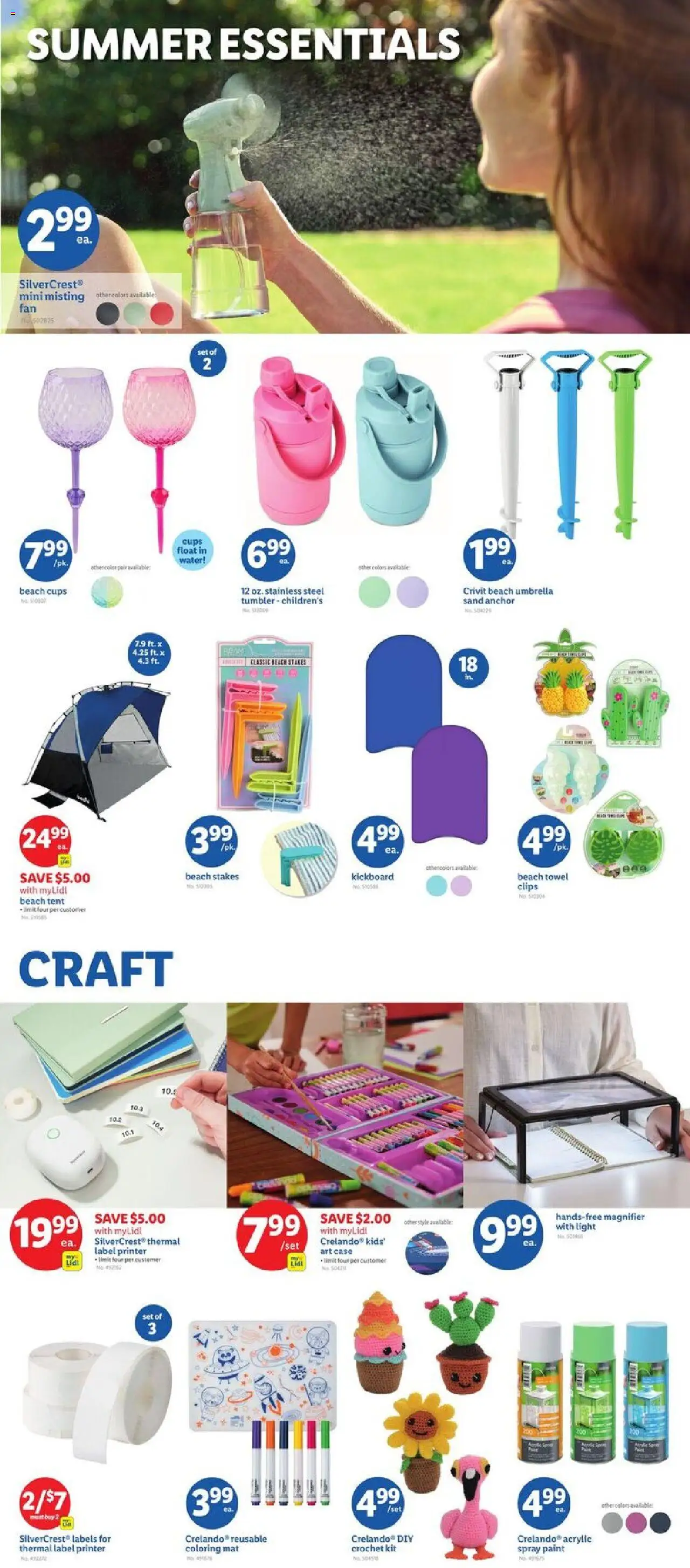 Lidl - Weekly Ad - NJ - valid from 13.06.2025 | Page: 5 | Products: Crochet, Anchor, Printer, Case