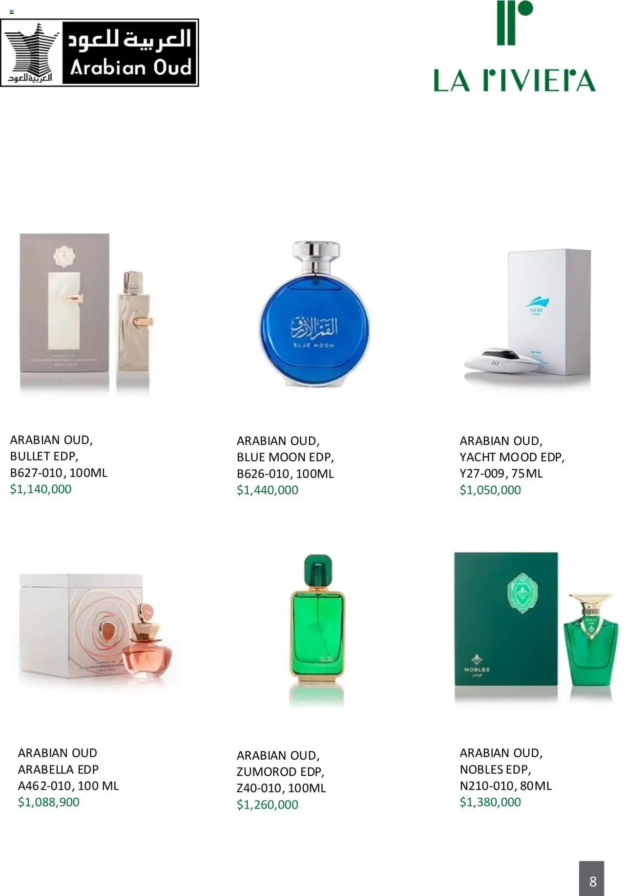 La riviera revista - valida desde el 01.10.2025 | Página: 8