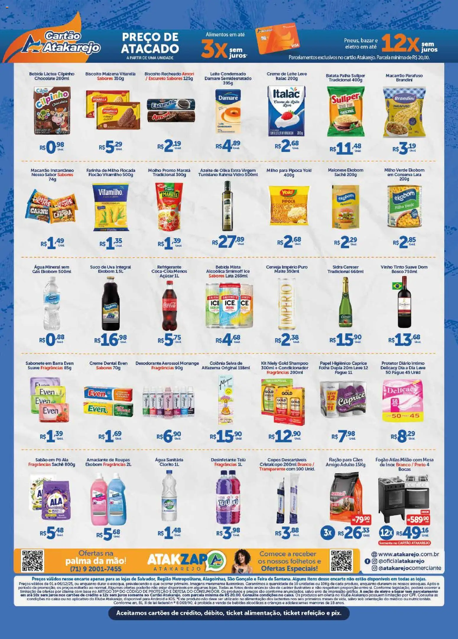 Atakarejo Folheto - válido de 01.12.2025 | Página: 2 | Produtos: Milho verde, Amaciante de roupas, Roupas, Batata