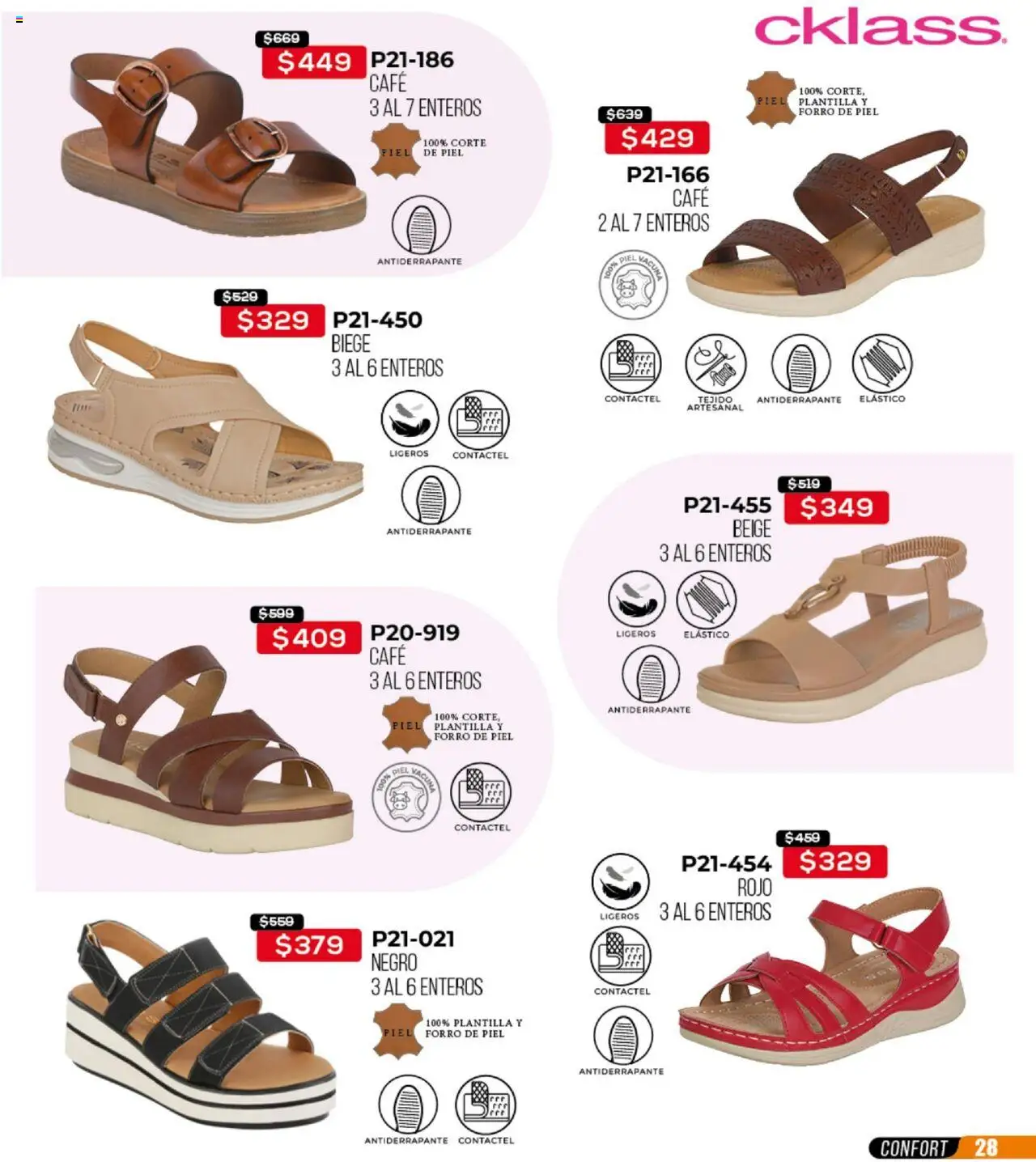 Nuevas ofertas de Cklass válidas en toda la República Mexicana desde el 09.09.2025. ¡Encuentra las mejores ofertas en Cklass - Catálogo Liquidacion Calzado! | Página: 29 | Productos: Café, Cuna
