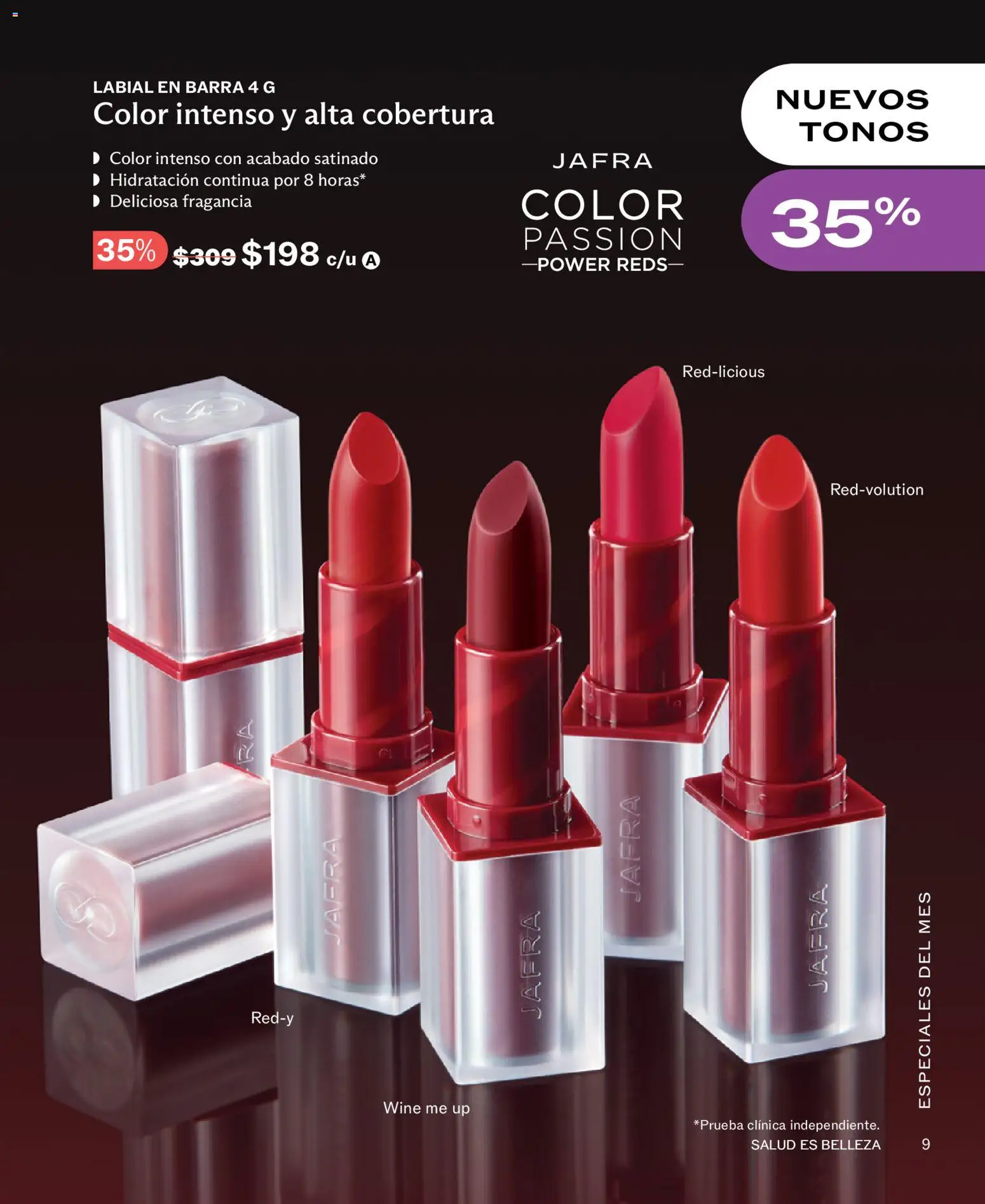 Nuevas ofertas de JAFRA válidas en toda la República Mexicana desde el 01.01.2026. ¡Encuentra las mejores ofertas en JAFRA catálogo! | Página: 9