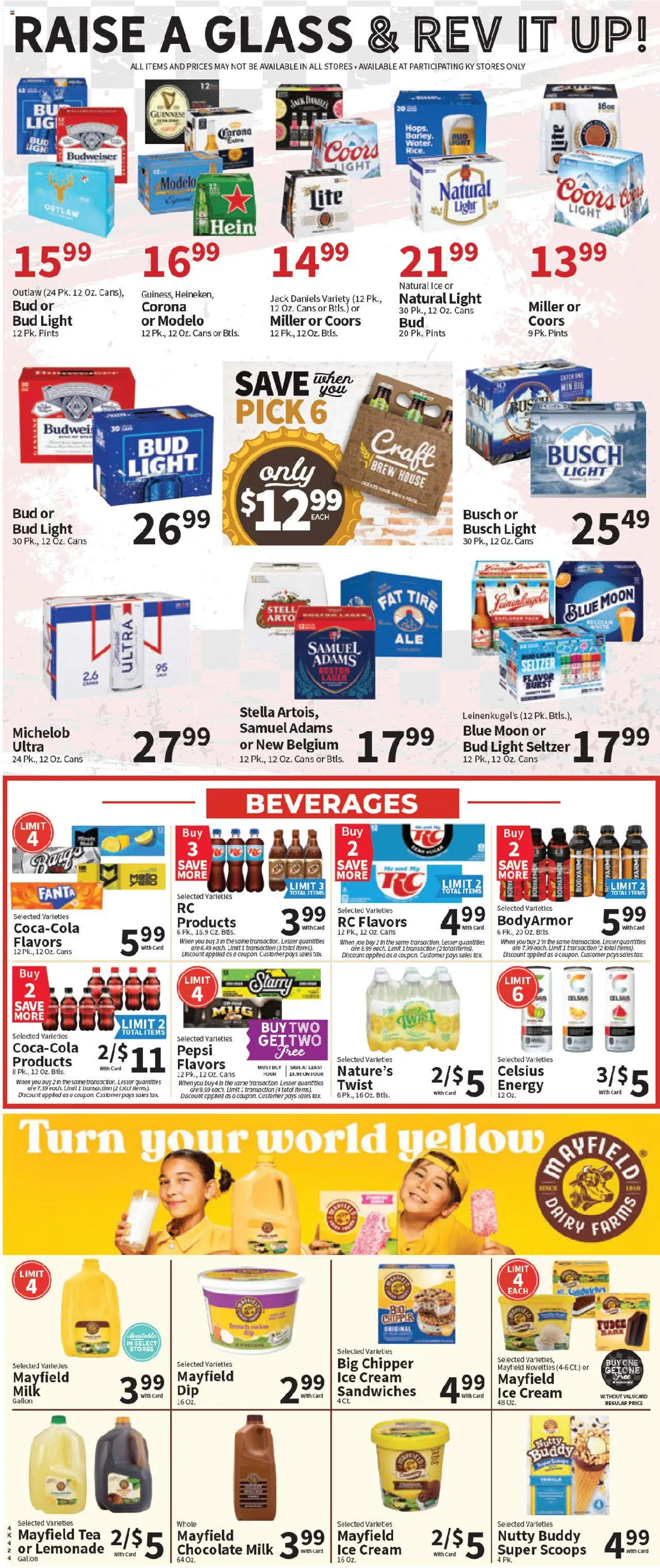 Food City Weekly Ad - valid from 12.09.2025 | Page: 6 | Products: Tire, Milk, Chocolate, Tea
