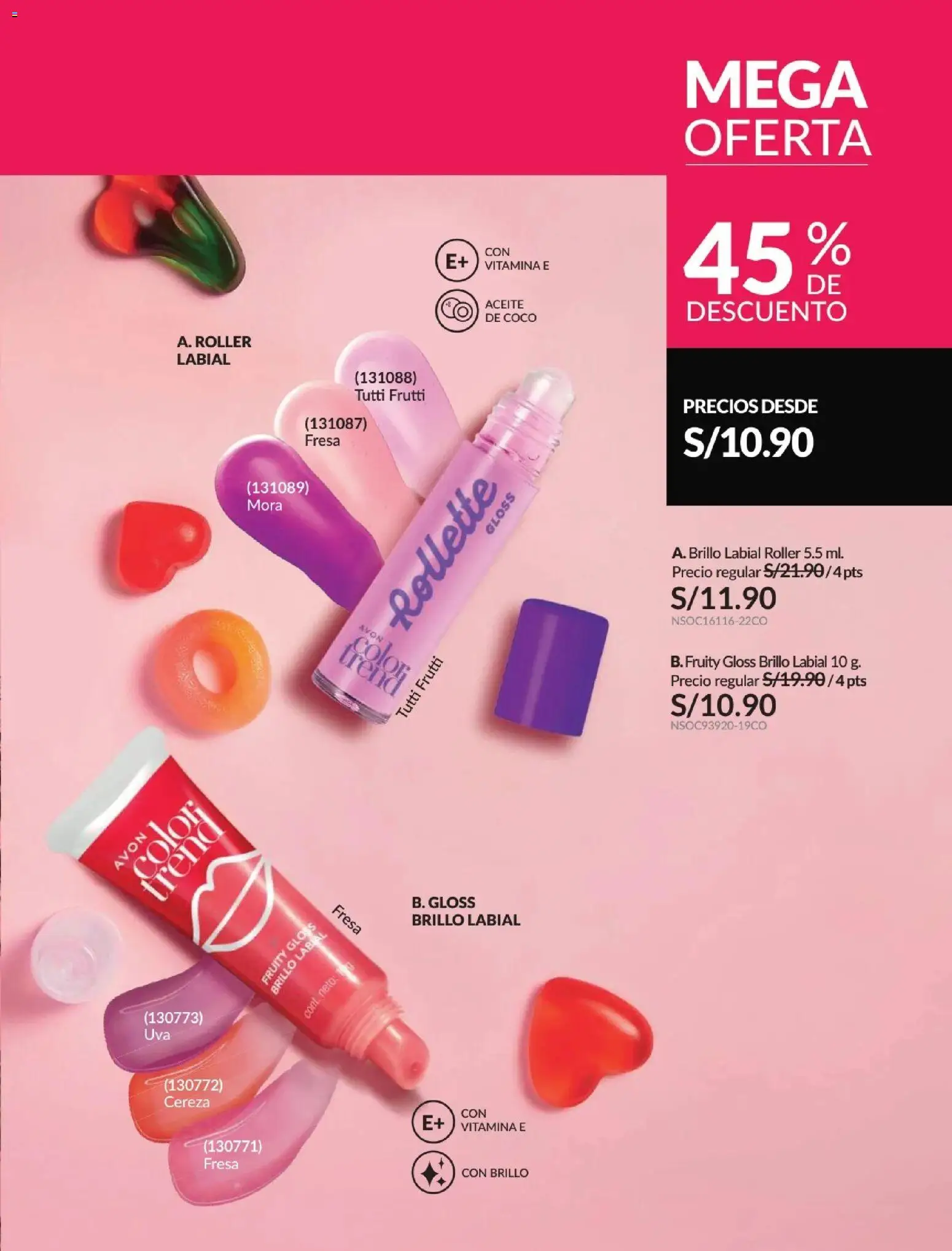 Catálogo Avon válido desde 15.11.2025 | Página: 70 | Productos: Aceite