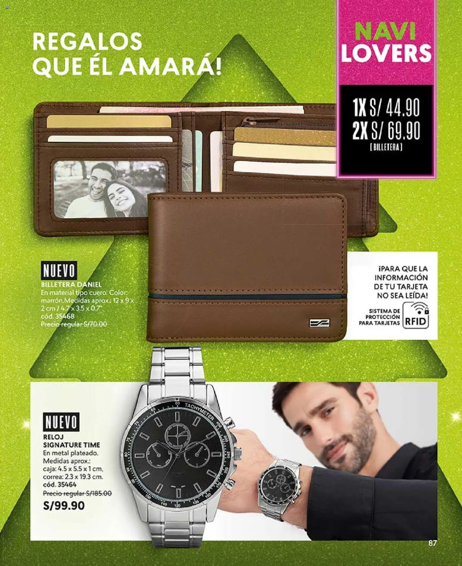 Catálogo CyZone válido desde 14.11.2025 | Página: 99 | Productos: Caja, Billetera, Reloj