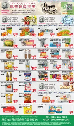 Preview of Oceans flyer - Grant’s Foodmart from shop Oceans valid from 09.01.2026