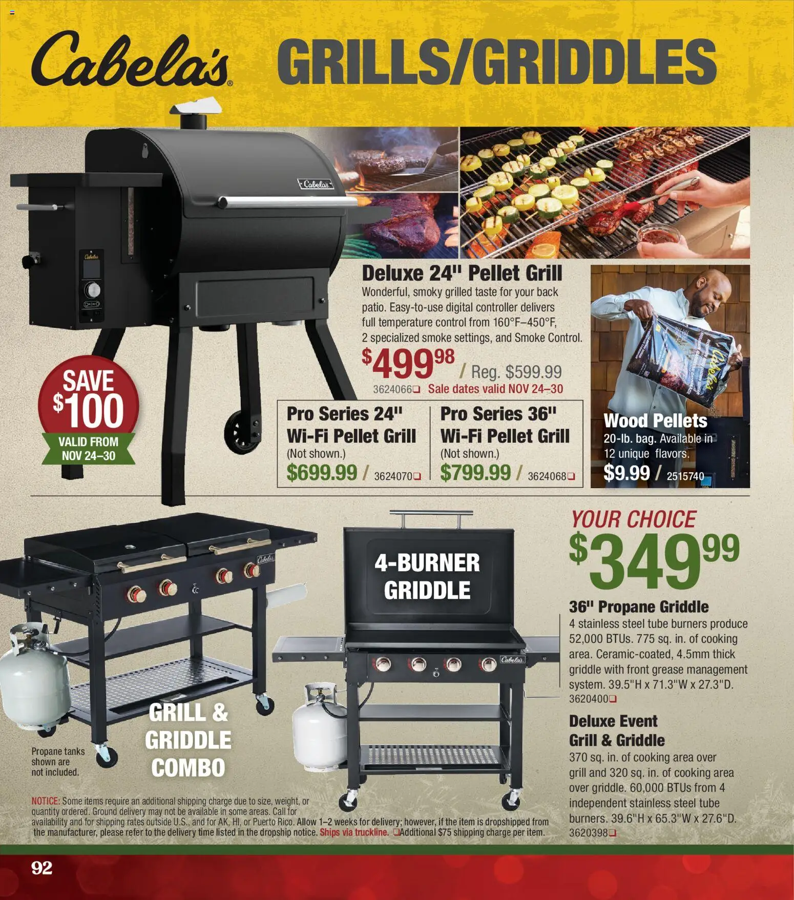 Cabela's Kids' Wishbook 25 - valid from 01.11.2025 | Page: 92 | Products: Griddle, Grill