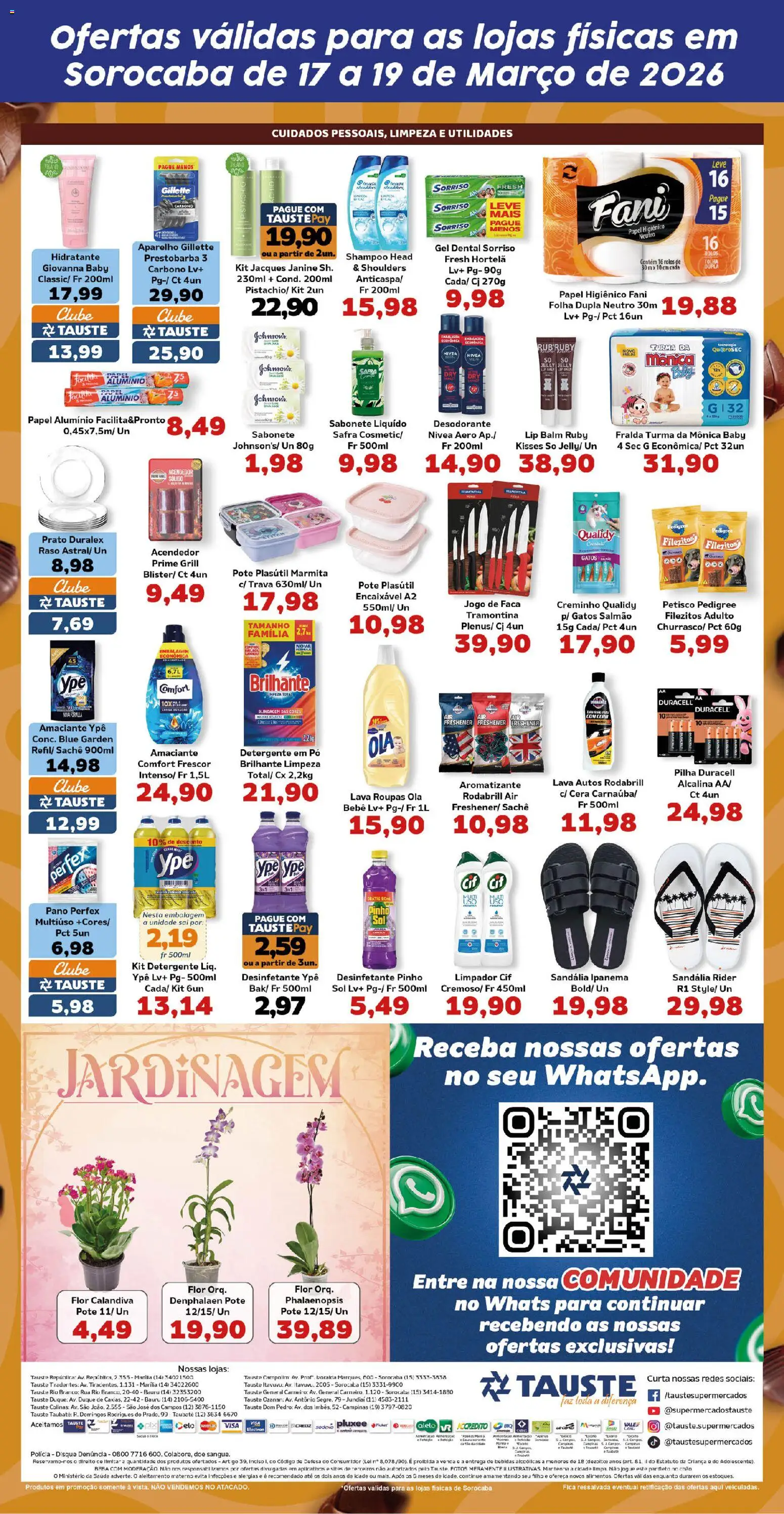 Tauste Folheto - válido de 17.03.2026 | Página: 5 | Produtos: Desodorante, Sabonete, Cera, Sabonete líquido