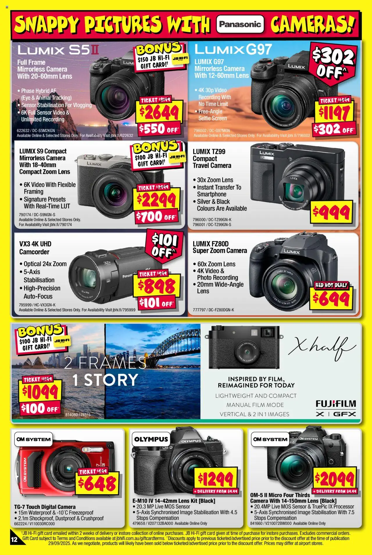 JB Hi-Fi catalogue - valid from 02.10.2025 | Page: 12 | Products: Digital, Smartphone, Camera, Screen