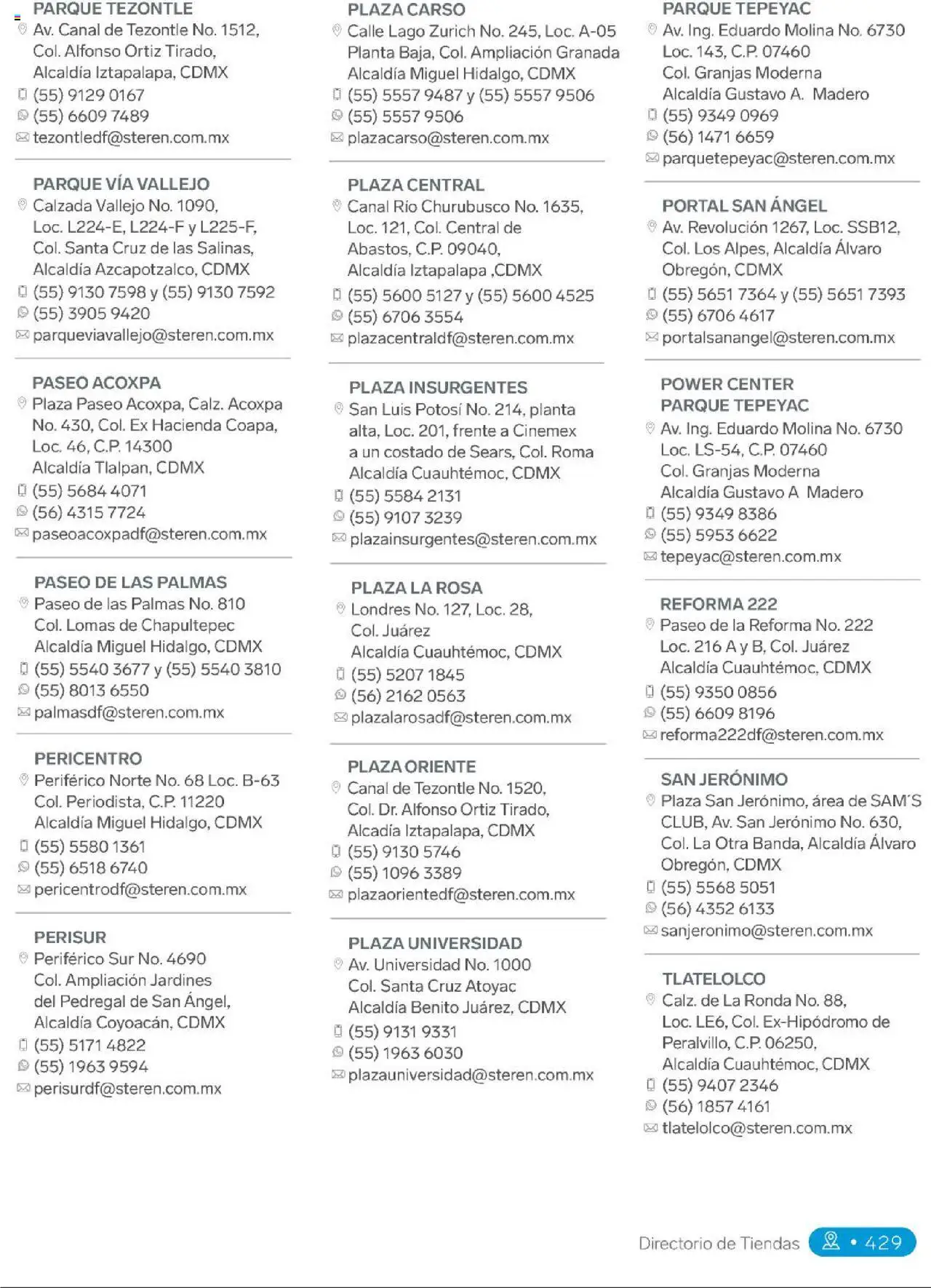 Nuevas ofertas de Steren válidas en toda la República Mexicana desde el 01.01.2025. ¡Encuentra las mejores ofertas en Steren catálogo! | Página: 447 | Productos: Planta