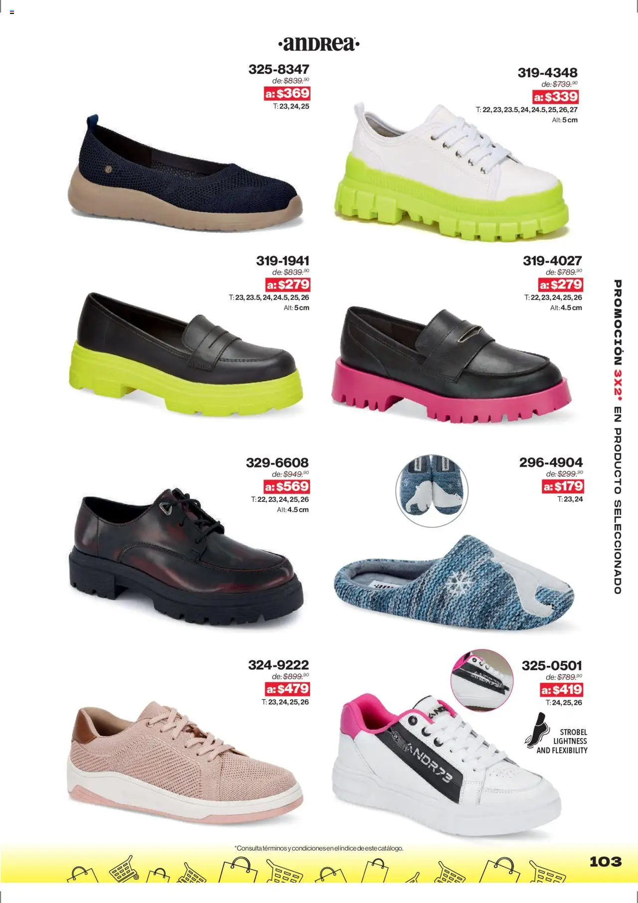 Nuevas ofertas de Andrea válidas en toda la República Mexicana desde el 10.08.2025. ¡Encuentra las mejores ofertas en Andrea - Catálogo Outlet! | Página: 103