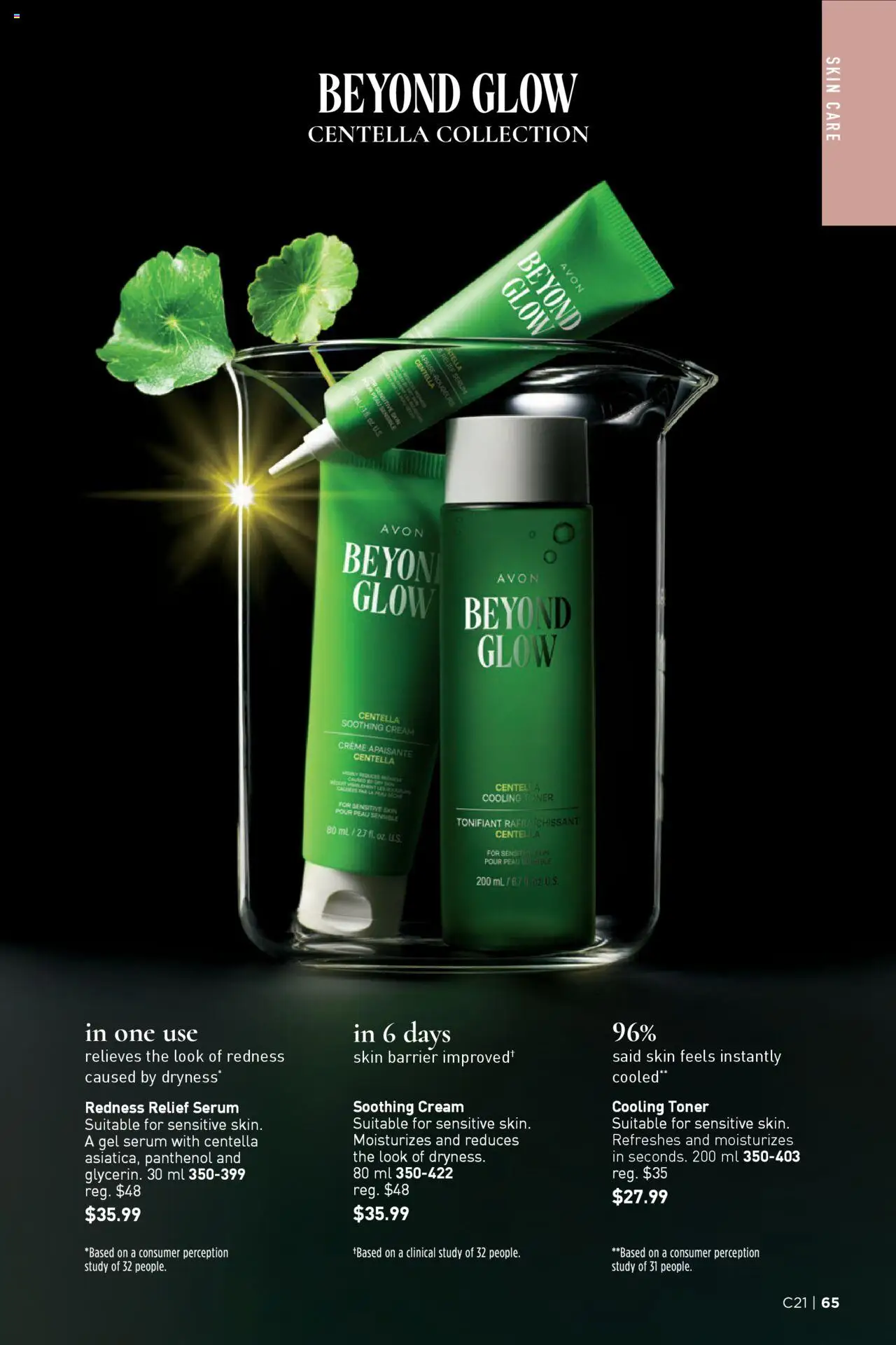 Avon flyer valid from 09.10.2025 | Page: 65 | Products: Cream, Toner
