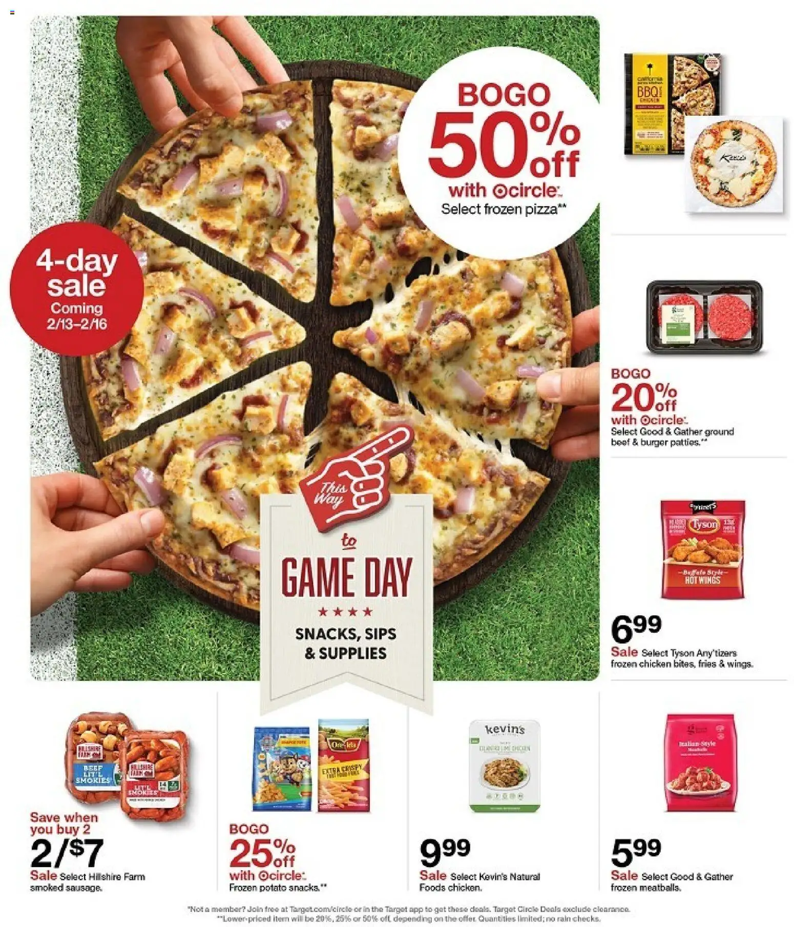 Nuevas ofertas de Target válidas en toda la República Mexicana desde el 01.02.2026. ¡Encuentra las mejores ofertas en Target folleto! | Página: 3 | Productos: Pizza