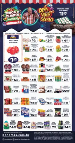 Bahamas Supermercados ofertas Terça e Quarta na Feira - Pré-Visualização do folheto da loja Bahamas Supermercados, válido de 17.03.2026 | Página: 1