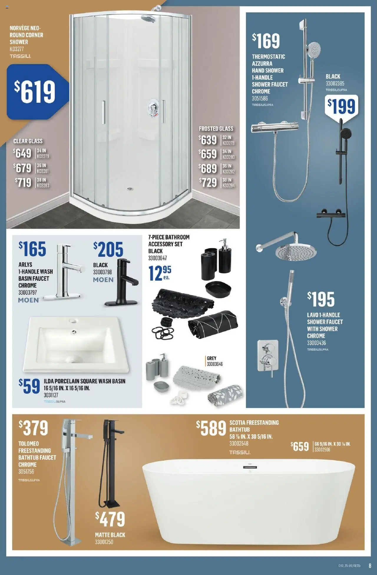 Canac flyer valid from 16.10.2025 | Page: 8 | Products: Shower
