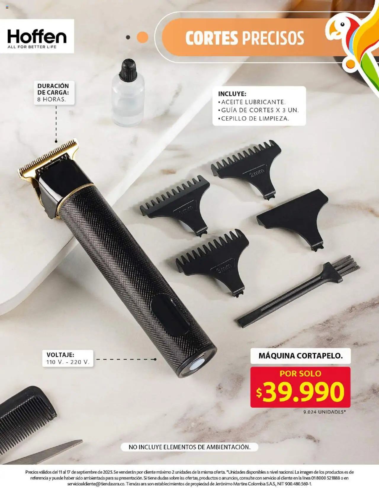 Ara revista - valida desde el 11.09.2025 | Página: 11 | Productos: Sobre, Cepillo, Aceite